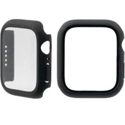 Torrii Torero Bumper Case with Screen Protector for Apple Watch Series 7 45mm- Black